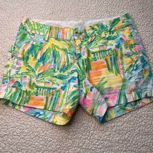 Lilly Pulitzer The Callahan Short Tidal Wave Pans Garden 00